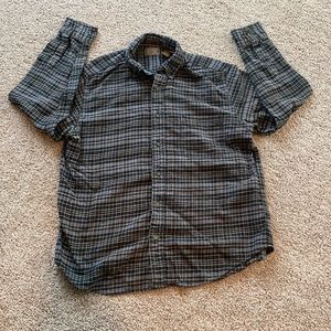 Men’s Large, cotton flannel, button down